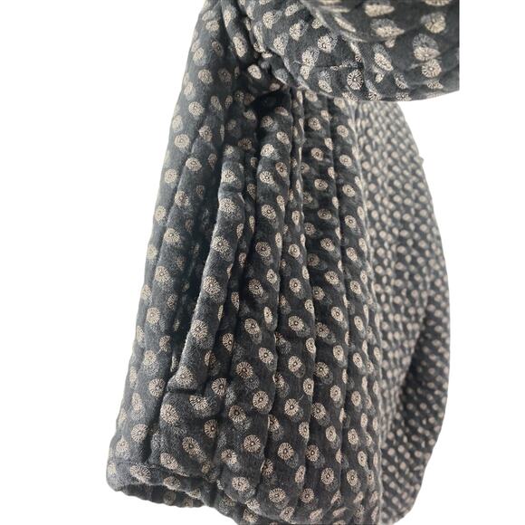 Old Navy Quilted Bomber Jacket Women's Small Black Geo Relaxed Fit Artsy Lagen - Picture 4 of 8